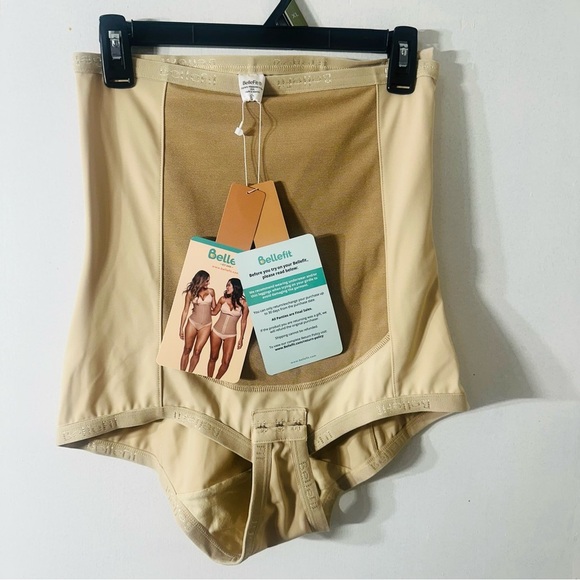 NWT Bellefit Postpartum Recovery Girdle XL Nude Tummy Control Shapewear Snatched - Picture 1 of 3